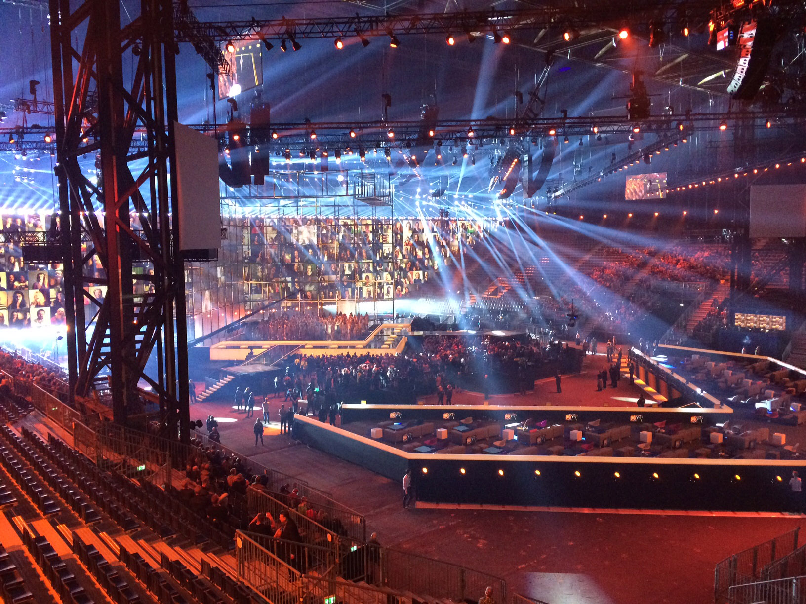 Eurovision 2014 setup